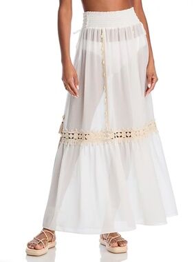 Ramy Brook Women's Orlayne Cover-Up Skirt Size L 10502